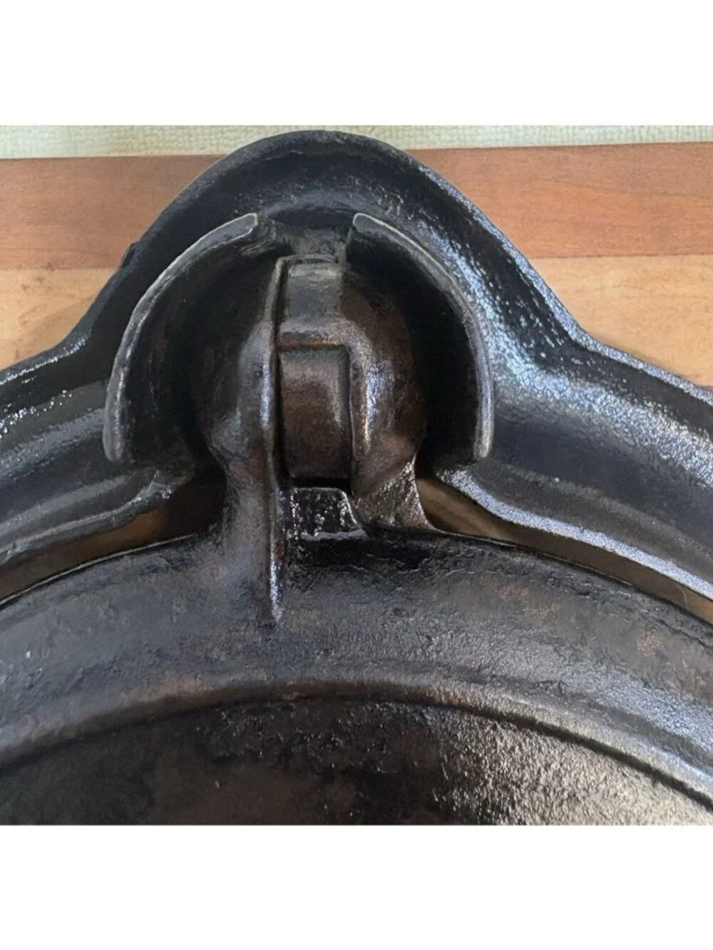 Vtg Griswold No.8 Waffle Maker Cast Iron 1908 Co American Low Base 975,976,977